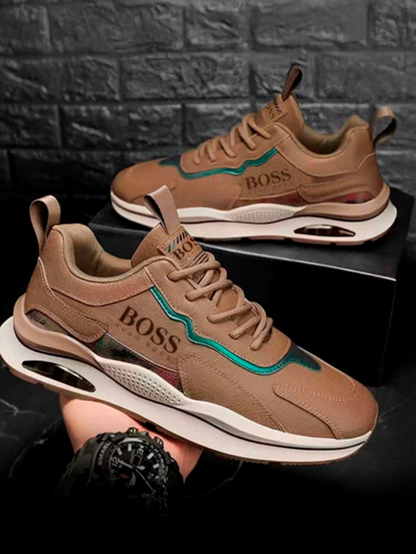 H. Βօѕѕ Essential Men's Premium Sneakers + Free Essential Class Boss Watch