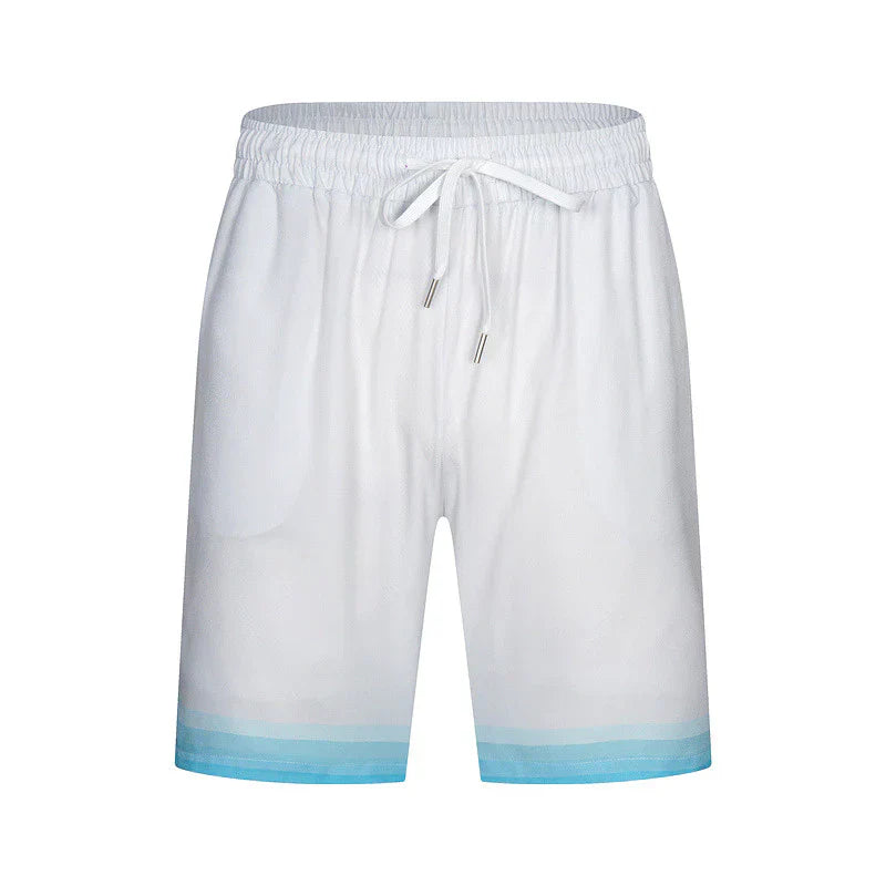 Casa Tennis Club Palm Court Heritage Silk Shirt & Shorts Set