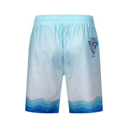 Casa Paris Riviera Silk Shirt & Shorts Set