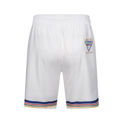 Casa Tennis Club Palm Court Heritage Silk Shirt & Shorts Set