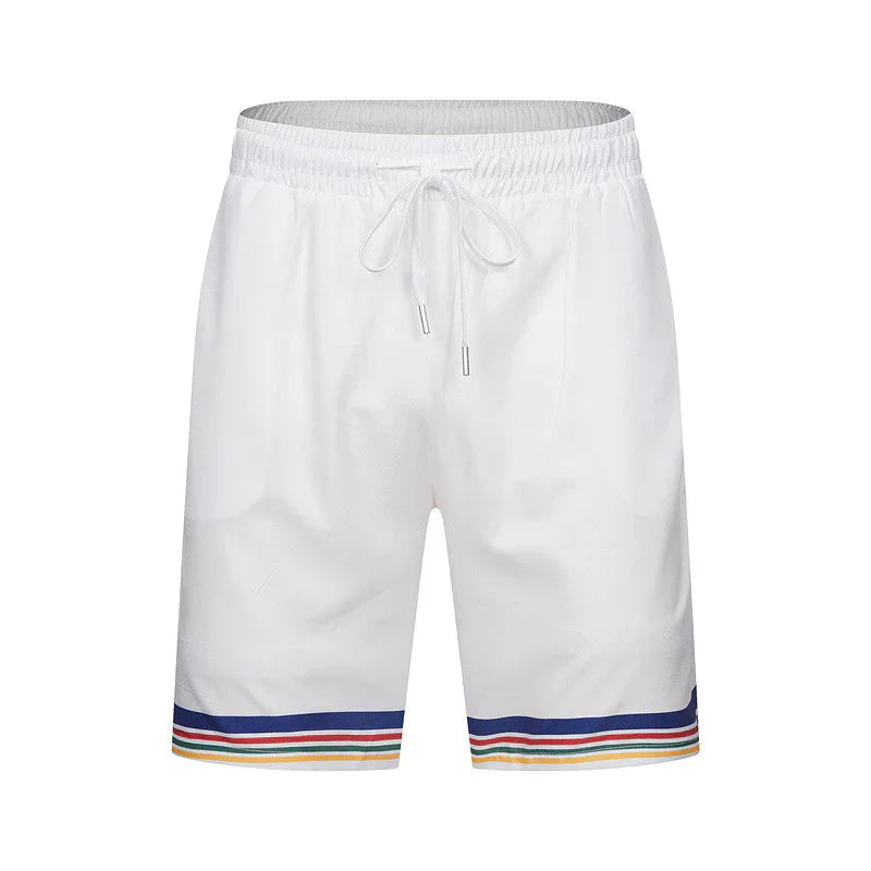 Casa Tennis Club Palm Court Heritage Silk Shirt & Shorts Set