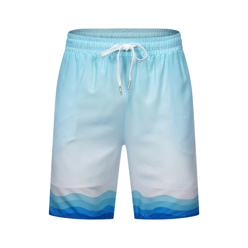 Casa Paris Riviera Silk Shirt & Shorts Set